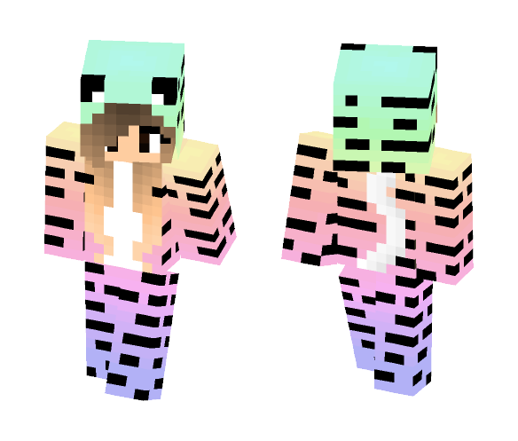 Girl with my costume. - Girl Minecraft Skins - image 1