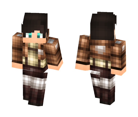 Eren Jeager - Male Minecraft Skins - image 1
