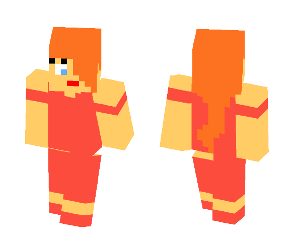 Sundress girl - Girl Minecraft Skins - image 1