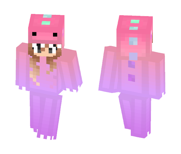 Dino Onesie - Female Minecraft Skins - image 1