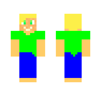 Green T-shirt boy - Boy Minecraft Skins - image 2