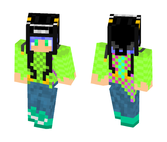 Lavirous and Cackles the Hat - Female Minecraft Skins - image 1