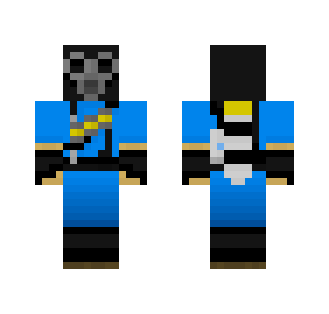 Team Fortress 2 pyro ( blu ) - Male Minecraft Skins - image 2