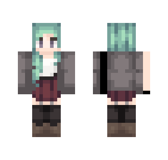 tumblr hipster thing - Female Minecraft Skins - image 2