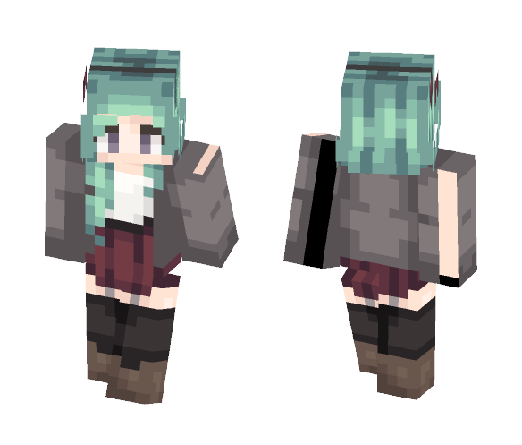 tumblr hipster thing - Female Minecraft Skins - image 1