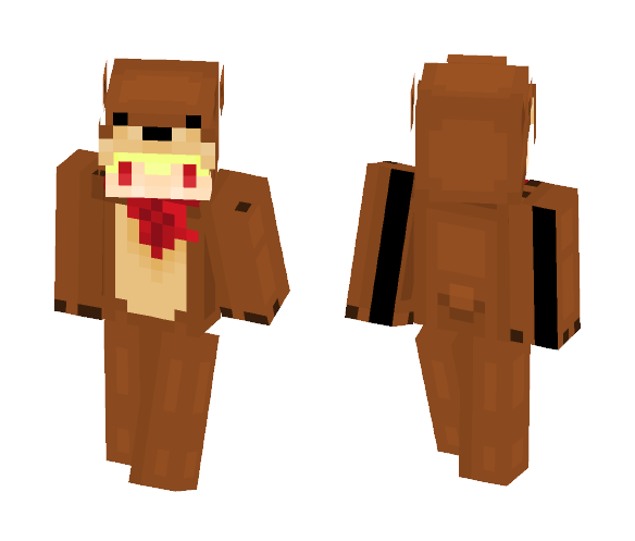 Boy - In a Bear - Boy Minecraft Skins - image 1