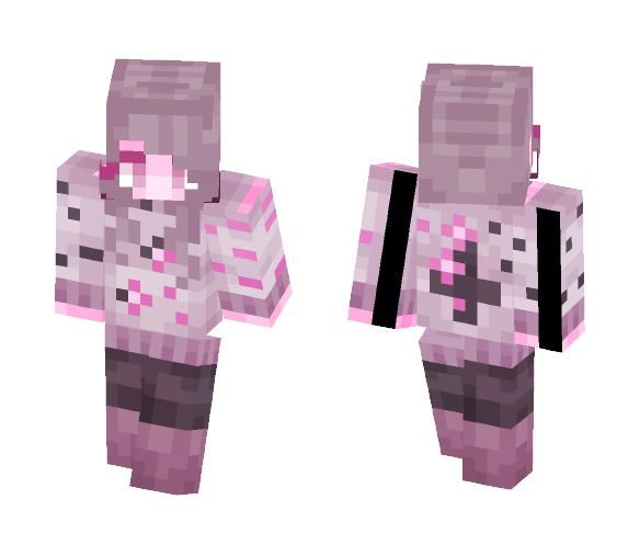 W-Wait, h-hold up..is this love ? - Female Minecraft Skins - image 1