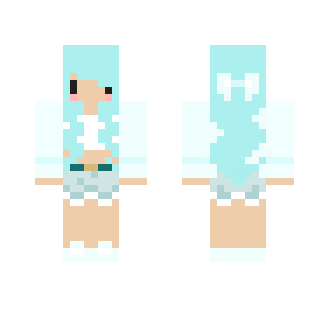 Desty's summer outfit - Female Minecraft Skins - image 2