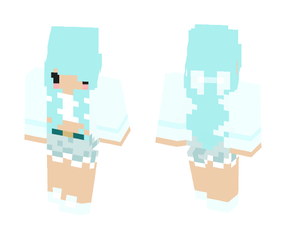 Desty's summer outfit - Female Minecraft Skins - image 1