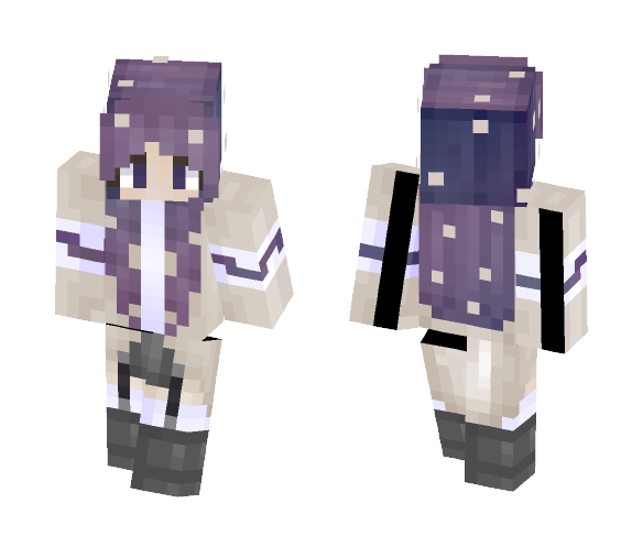 Galaxy girl - Girl Minecraft Skins - image 1