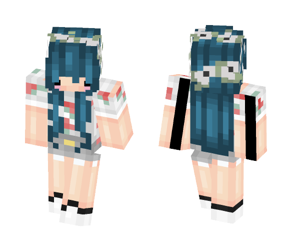 White Rose - Female Minecraft Skins - image 1