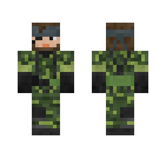 Metal Gear Solid 3 Naked Snake - Male Minecraft Skins - image 2