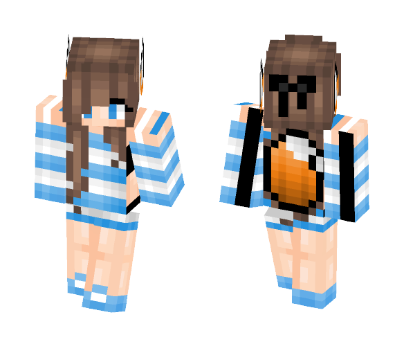 me as fox girl (personal) - Girl Minecraft Skins - image 1