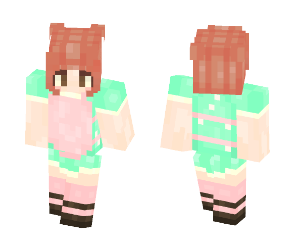 Teeny (Minnie Mouse Inspired Skin) - Female Minecraft Skins - image 1