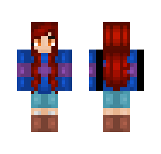 ????Undertale Shelby Re-shade???? - Female Minecraft Skins - image 2