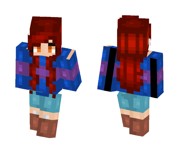 ????Undertale Shelby Re-shade???? - Female Minecraft Skins - image 1
