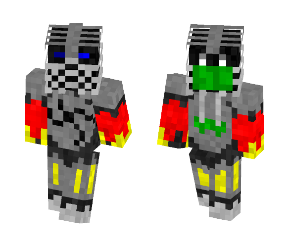 Toxic Fighter - Male Minecraft Skins - image 1