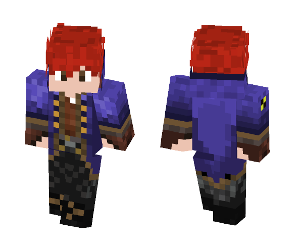 ~Purple Coat~ - Male Minecraft Skins - image 1