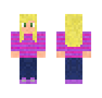 Blonde Girl {Requested} - Girl Minecraft Skins - image 2
