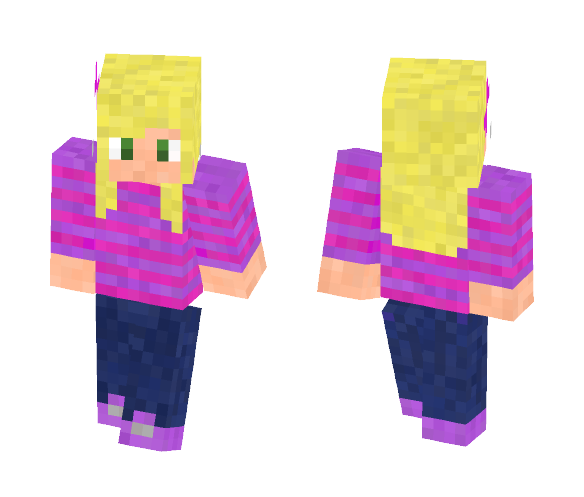 Blonde Girl {Requested} - Girl Minecraft Skins - image 1