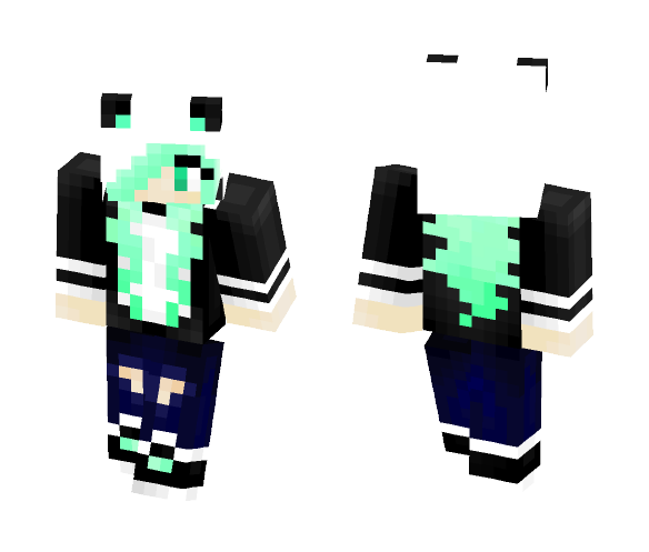 Panda Girl~ - Female Minecraft Skins - image 1