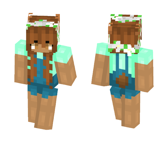 dαиibєαя // spark_galaxy05 - Female Minecraft Skins - image 1