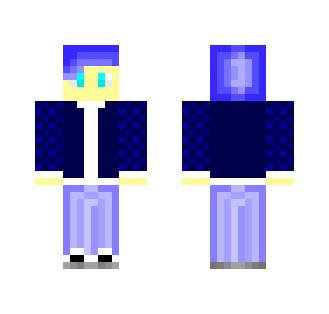 Mr Blue - Male Minecraft Skins - image 2
