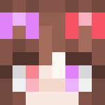 Red and Purple Girl - Girl Minecraft Skins - image 3