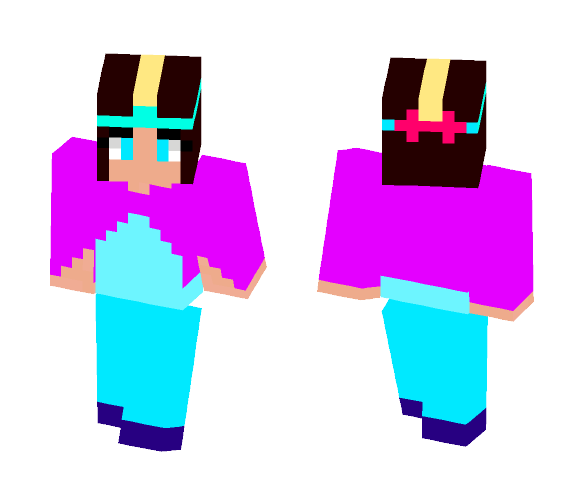 Girl that dressed up as a queen - Girl Minecraft Skins - image 1