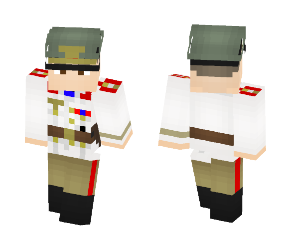 Generalfeldmarschall Erwin Rommel - Male Minecraft Skins - image 1