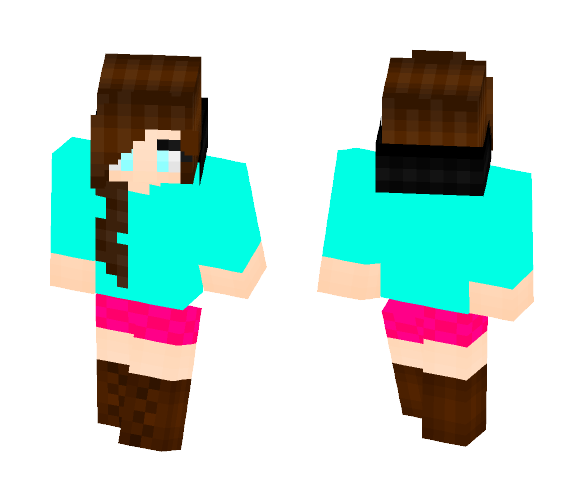 Random cool girl - Girl Minecraft Skins - image 1