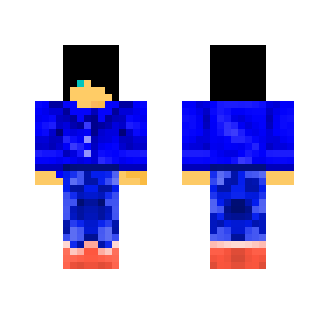 Boy In Pajamas - Boy Minecraft Skins - image 2