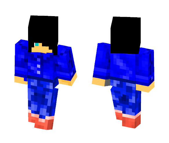 Boy In Pajamas - Boy Minecraft Skins - image 1