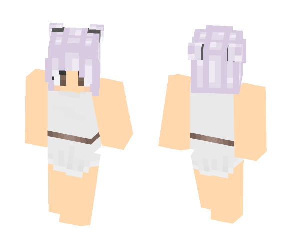 Pastel Purple hair - Female Minecraft Skins - image 1