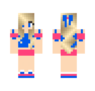 Blonde Skin - Female Minecraft Skins - image 2