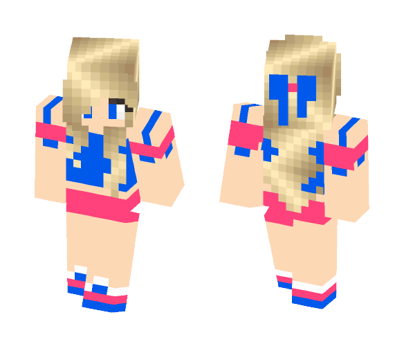 Blonde Skin - Female Minecraft Skins - image 1