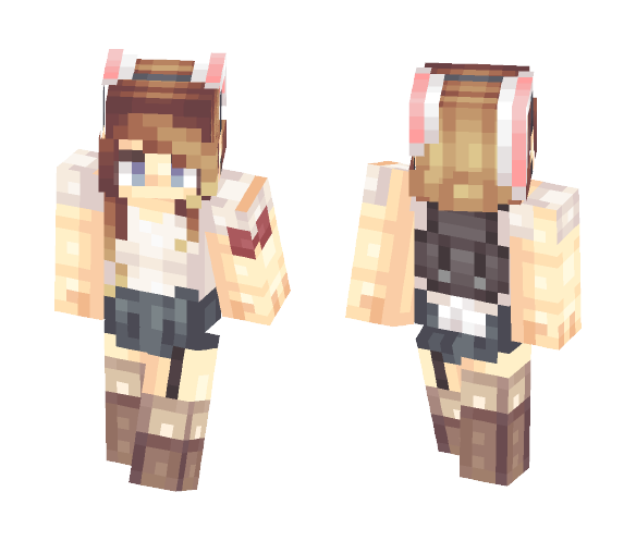BrǐtBrǐtt~ Bunny School Babe - Female Minecraft Skins - image 1