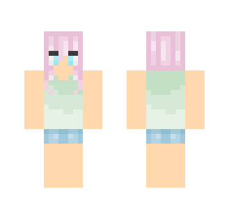 Pink hair - Female Minecraft Skins - image 2