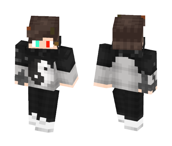 Grey Flame. - Male Minecraft Skins - image 1