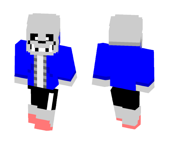 Sans the skeleton - Male Minecraft Skins - image 1