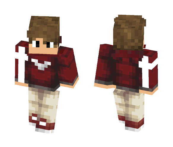 My skin - With a cast - Male Minecraft Skins - image 1