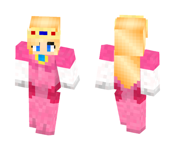 Princess Peach - Female Minecraft Skins - image 1