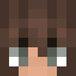 Girl With Brown Hair - Color Haired Girls Minecraft Skins - image 3