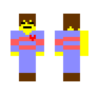 Frisk the human - Male Minecraft Skins - image 2