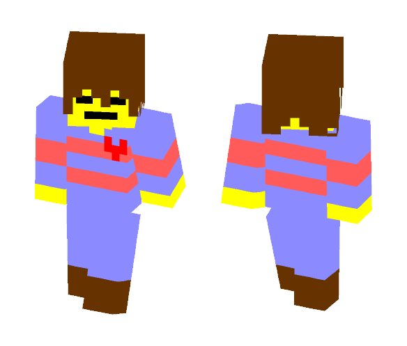 Frisk the human - Male Minecraft Skins - image 1