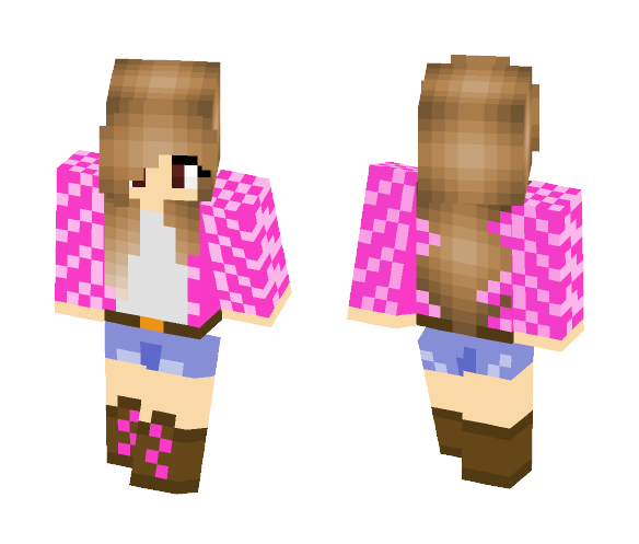 Bubblegum Gal - Female Minecraft Skins - image 1