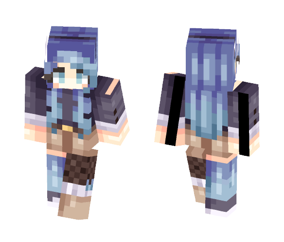 Blue Bells - Female Minecraft Skins - image 1