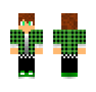 boy in green shirt - Boy Minecraft Skins - image 2