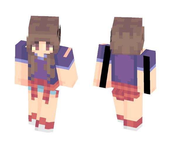 ???? | skin trade w/ pandakatz - Female Minecraft Skins - image 1