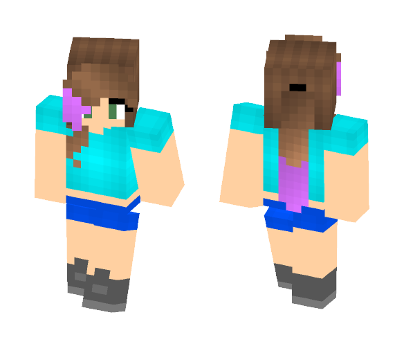 Volleyball Player - FutureWabbit - Female Minecraft Skins - image 1